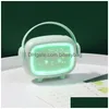 Horloges de table de bureau Mini sans fil rechargeable en forme d'ange mignon LED veilleuse muet réveil multifonction Matic rappeler cadeau Dro Dhosl