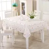 Table Cloth NIOBOMO Dinner Tablecloth Simple Pastoral Flower PVC For Home Cover Waterproof Oilproof