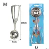 Cuillères Cuillère À Crème Glacée Outils De Cuisine 3 Taille En Acier Inoxydable Ressort Poignée Purée De Pommes De Terre Pastèque Boule Scoop Maison Accessoires Drop De Dhzuu