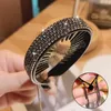 Rhinestone Hair Claws Women High Ponytail Clip Fixed Hairpin Claw Fashion Personality Headwear Hair accessories