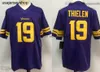 Gestikte voetbalshirt 84 Randy Moss retro onaantastbare elite jerseys