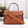 حقائب اليد المصممة للعلامة التجارية 2023 New Women's Top Top Top Single Crossbody Bag Fashion TF Bags Hight Box Packaging FA3448