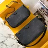 MULTI POCHETTE Crossbody Bags for Women Handbag BRAND Designer Shoulder Handbags Embossing Leather Fashion Luxurys Detachable Chain Clutch Pouch Composite Bag