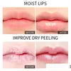Other Household Sundries Crystal Jelly Lip Gloss Capse Plumper Oil Shiny Clear Moisturizing Women Balm Makeup Tint Cosmetics Drop De Dhvos