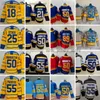 Kolegium hokeja na lodzie nosza koszulki zszyte 55coltonparayko 50binnington 18Robertthomas 25Kyrouyellow 99waynegretzky 21tylerbozak Men Młodzież Kobiet Kobiet Jersey