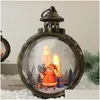 Christmas Decorations Crossborder New Led Lights Shop Store Window Decoration Tree Pendant Creative Props Drop Delivery Home Garden Dhiky