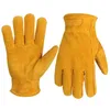 Рабочие перчатки кожи кожи, кожаные мужчины работают сварки защитные защитные садовые спортивные спортивные рукавицы водителя водителя рукавицы