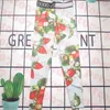 مصممي ملابس يوجا للسيدات Tirt Strawberry Pattern Tracksuits Summer Ladies Swimsuit Swimsuit Supplies