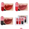 Other Household Sundries Crystal Jelly Lip Gloss Capse Plumper Oil Shiny Clear Moisturizing Women Balm Makeup Tint Cosmetics Drop De Dhvos