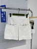 Женские джинсы дизайнер 20SS New G Front Chain Link Beautiful White Skirt vtxc