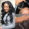 Lace Wigs Body Wave Front Full Human Hair for Black Women 28 30 32 Inch Wet and Wavy Hd Frontal Natural 221212