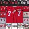 7 Dwayne Haskins Jr. Jersey NCAA Ohio State Buckeyes 5 Garrett Wilson Piłka nożna zszyta 11 Jaxon Smith-Njigba