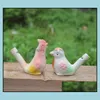 Arts And Crafts Water Bird Whistle Clay Ceramic Glazed Whistlepeacock Birds Home Decoration Office Ornaments Sn2514 Drop Delivery Gar Dhlge