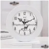 Desk Table Clocks European Clock Modern Silent Ornament Composite Plate Watch Country Movement Drop Delivery Home Garden Decor Dhgdo