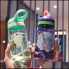 Butelki z wodą 450 ml dla dzieci butelka z ST BPA Dzieci picie czajnika zdrowe plastikowe sporty upuszczanie dostawy ogrodu ogród kitcht otdjt
