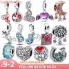 Jewelry Accessories Fine JewelryBeads 925 Sterling Silver Chameleon and Ocean Series Charms Fit Pandora Original 925 Bracelet DIY Bead