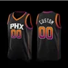 Men de coutume pour femmes Jersey Kevin Durant Bradley Beal Devin Booker DeAndre Ayton Cameron Payne Landry Shamet Basketball Jerseys