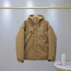 Top piumini da uomo invernali piumini in cotone cappotto moda con cappuccio caldo parka lettera stampa abbigliamento capispalla giacca a vento designer causale cappotti classici