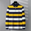 Autumn Arrival Long Sleeve Polo Shirt Men High Quality Stylish Embroidery Brand Polo Shirts Casual Business Cloth 210329