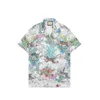 Camas de designer shorts praia masculino Hawaii Floral Print Bowling Shirts Casual Men Men Manga Short Variety Dress 2023 897