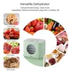 Other Kitchen Tools BioloMix 5 Metal Trays Food Dehydrator Fruits Dryer with Brewing Function Digital LED Display For Jerky Herbs Meat Vegetable 221111