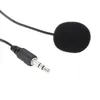 2020 Newly Mini Lavalier Mic Jack Tie Clip Microphones Smart Phone Recording PC Clipon Lapel For Speaking Singing Speech