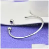 Cuff New Product Hip Hop Open Bracelet Stainless Steel Does Not Fade Bracelets Best Selling Factory Direct Sales Drop Delivery Jewelr Dh8Mx