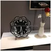 デスクテーブルクロッククリエイティブモダンデザインRPETアクリルクロックホームリビングルームの装飾工芸品ギフトドロップデリバリーガーデンDHVTGのための時計