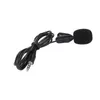 2020 Newly Mini Lavalier Mic Jack Tie Clip Microphones Smart Phone Recording PC Clipon Lapel For Speaking Singing Speech