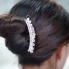 Rhinestone Hair Goman dla kobiet naśladowanie Pearl Hair Spins Girl Vintage Hair Spin Wedding Party Nekury Fashion Hair Akcesoria