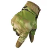 Rękawiczki taktyczne Screen Army Army Mężczyzn Women Paintball Airsoft Combat Motocycle Hard Knuckle Full Finger