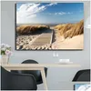 Paintings Nordic Poster Seascape Canvas Painting Beach Sea Road Wall Art Picture No Frame For Living Room Bedroom Modern Home Decor Dhjco