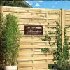 Autres décorations pour la maison Produits transfrontaliers Décoration Panneau en bois Plaque suspendue Art mural Décoratif Fun Garden Drop Delivery Otczz