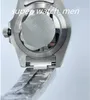 La main gauche des nouveaux hommes porte une montre de luxe design bague en céramique 40mm taille 316 acier fin mouvement mécanique automatique boucle de sécurité pliante