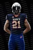 Navy Midshipmen Senper Fi NCAA College voetbaljersey Maasai Maynor Xavier Arline Tai Lavatai Eavan Gibbons