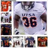 Custom Utsa Roadrunners Football Jersey NCAA College Dequarius Henry Lorenzo Dantzler Frank Harris Marcus Dav