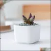 Planters Pots Succenten Vleesachtige bloemenpot Pure kleur keramiekletter Love Simple Small Home Garden Decoratie door Sea RRB15015 Drop D OT5ZO