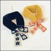 Sjaals wraps winter bont kinderen sjaal bloemen vrouwen zoete meisjes prinses ring mode drop levering baby zwangerschap accessoires dh9df