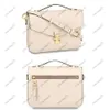 Luxurys Designers Bags Famous Messenger bag s Pochette 2 colour ShoulderBag cow leather Handbag Letter Embossing Women Handbags268a