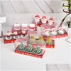 Kerstdecoraties decoratieve ambachten kaarsen geschilderde geschenken valentijnsdag presentatie rekwisieten drop levering home tuin feestelijke pa dhi6c