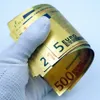 Ander speelgoed 7 8 stuks Herdenkingsbiljetten 24K Vergulde Dollar Euro Nep Geld Geschenken Collectie Antiek Bankbiljet USD Valuta Speelgoed 221111O6SF3UEVCBK4