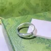 Klassieke 925 Silver Designer Love Heart Rings For Mens Woman Snake Rings paren trouwrings mannen vrouwen ontwerpers G5772