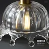 Taklampor glaslampa sovrum moderna fixturer candeeiro de teto matsal led