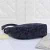 Bolso cruzado de diseñador, bolso clásico de lujo para mujer, bolsos de moda, bolsos de hombro para mujer, billetera multicolor, monedero de media luna