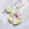 Velvet Hair Scrunchies Girls/Women Knot Bow Hairbands Cute Rabbit Ear Hair Tie Ponytail Hair Accessories