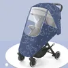 Peças de carrinho de carrinho de cor sólida universal bebê à prova de chuva capa à prova de poeira