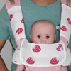 Peças de carrinho Acessórios para bebês Creca de carrinho protetora Tampa protetora Cotton Pad Saliva Towel Strap Dinner Bib