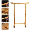 wholesale 1Pc Pen Holder Calligraphy Stand Wood Rack Writing Brush for Office Book Store Home