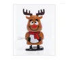 Dekoracje świąteczne śmieszne, zabawki Święty Mikołaj Elk Snowman przedszkola