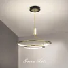 Lampade a sospensione Lampada da soffitto per soggiorno a luce rotonda a LED Tavolo da pranzo di lusso Lampadario moderno per bambini in camera da letto del ristorante